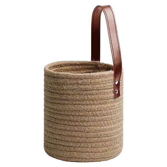 WIFKLSIIPG Wall Mounted Storage Storage Hanging Baskets Hanging Flower Pots Woven Baskets Indoor Flower Pots Lace Hangers Modern Storage Organizers Home Decoration Towels