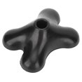thumbnail image 3 of 19mm Cane Tip Quad Rubber Thicken Slip Resistant Wear Resistant Compact Replacement Crutch Tips for Walking Aids, 3 of 14