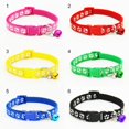 thumbnail image 3 of Collier pour Animaux de Compagnie Chien de Chat Réglable en Forme d'Empreinte de Pied avec des Cloches Animaux de Compagnie Fournitures Cadeau pour Animal de Compagnie, 3 of 6