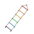 thumbnail image 4 of MAYUJIAA Kids Climbing Rope Ladder Strong Tensile Multi Layer Weave Soft Colorful Climber Training Accessories for Home HW313-69698, 4 of 12