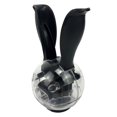 thumbnail image 3 of Oleegame 1PC Produce Storage Ears Rabbit Mini Grinder Set Black Pepper & Refillable Kitchen，Dining & Bar Black, 3 of 4