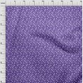 thumbnail image 4 of oneOone Cotton Poplin Purple Fabric Floral Sewing Craft Projects Fabric Prints By Yard 56 Inch Wide, 4 of 4