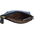 thumbnail image 3 of Anna by Anuschka Women's Hand Painted Genuine Leather Coin Pouch - Top zip entry, 3 of 3