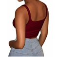 thumbnail image 2 of Haut Tube Sans Manches pour Femmes Été Dame Bandeau Extensible Court, 2 of 5