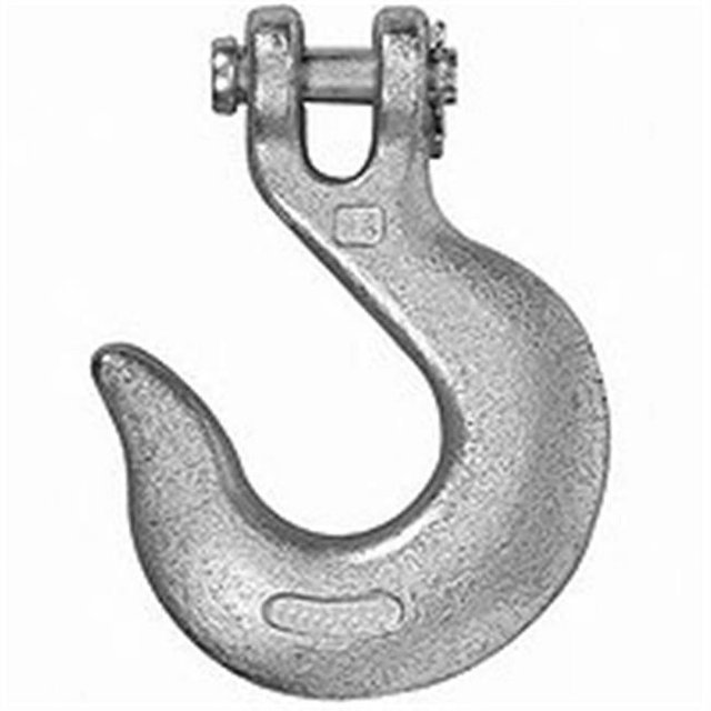 Campbell Chain T9401524 Slip Hook Clevis Zinc Plated - Grade 43 Steel - 0.31 In.