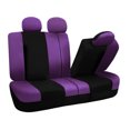 thumbnail image 4 of FH Group Light & Breezy Flat Cloth Car Seat Cover Set Full Set for Car Truck SUV Van, 4 of 5