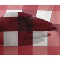 thumbnail image 4 of oneOone Viscose Chiffon Bright Red Fabric Gingham Check Fabric For Sewing Printed Craft Fabric By The Yard 42 Inches Wide, 4 of 4