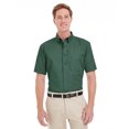 thumbnail image 1 of Harriton Chemise en Sergé à Manches Courtes pour Hommes Foundation 100 % Coton avec Teflonâ„¢, 1 of 1