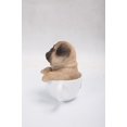 thumbnail image 3 of Statue d'Animal de Jardin Tasse à Thé Carlin Chiot Statue Décoration Maison, 3 of 5