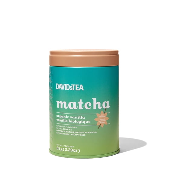 DAVIDsTEA - Tea Tin - Organic Vanilla Matcha