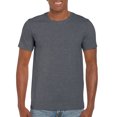 thumbnail image 1 of Gildan T-Shirt Softstyle pour Hommes, m, Gris Chiné Foncé, 1 of 2