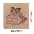 thumbnail image 3 of CEHVOM Novel Carved Cookie Model Cutter Cookie Wooden Gingerbread Shortbread Model Clearance, 3 of 3