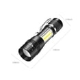 thumbnail image 4 of Penkiiy LED Flashlight,1000 Lumens Super Bright Flashlight, Zoomable, Rechargeable Flashlight With 4 Modes,, Powerful Handheld Flashlight, 4 of 9