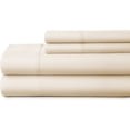 thumbnail image 2 of 900 Thread Count 100% Egyptian Cotton 4-Piece Bed Sheet Set (1 Flat, 1 Fitted Sheet, 2 Pillow Covers) 27 Inches Deep Pocket Solid Pattern, 2 of 4