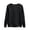 Black, variant on Moxiu Crewneck Sweatshirts Women Fall Long Sleeve Fleece Sweat Shirt Basic Solid Color Pullover Tops Sweater Jumper Sweatshirt Pink,XXXXL