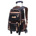 thumbnail image 1 of Sac à Dos Roulant pour Étudiant Bagage Détachable Sac à Dos à Roulettes Sac à Dos d'École, 1 of 4