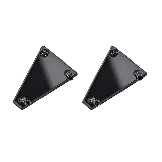 ZheElen 2Pcs Guitar for Truss Rod Cover GR06A Black Plastic Plate Electric Parts Tool Musical Instrument Accessories