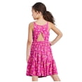 thumbnail image 2 of Robe chiffonnée à encolure bain-de-soleil George pour filles, 2 of 6