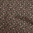 thumbnail image 1 of oneOone Viscose Jersey Black Fabric Asian Suzani Sewing Craft Projects Fabric Prints By Yard 60 Inch Wide, 1 of 5