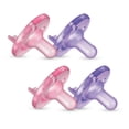 thumbnail image 1 of Philips Avent Soothie Pacifier 0-3m, Pink/Purple, 4 pack, SCF190/42, 1 of 2