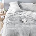 thumbnail image 4 of Byourbed NATI Nasti - Coma InducerÂ® Ensemble de Couette Simple TG - Rempli de Poids Lourd USA - Charbon Givré, 4 of 4