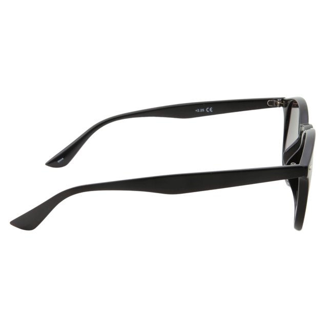 grinderPUNCH Lunettes de Lecture à Monture Noire pour Hommes et Femmes +1.00