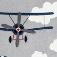 thumbnail image 4 of Safavieh Carousel Kids Biplanes in the Sky Area Rug, 4 of 8
