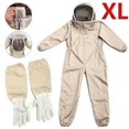thumbnail image 1 of Beekeeping Protective Equipment Bee Keeping Full Body Beekeeper Hood Suit XL, 1 of 9