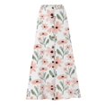 thumbnail image 2 of 2025 Ladies Summer Solid andDress Linen Half Length Slit Mid Length Evening Dress Hip Midwaist, 2 of 4