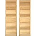 thumbnail image 1 of Exterior Louvered Shutters 15 x 51 in., 1 of 1