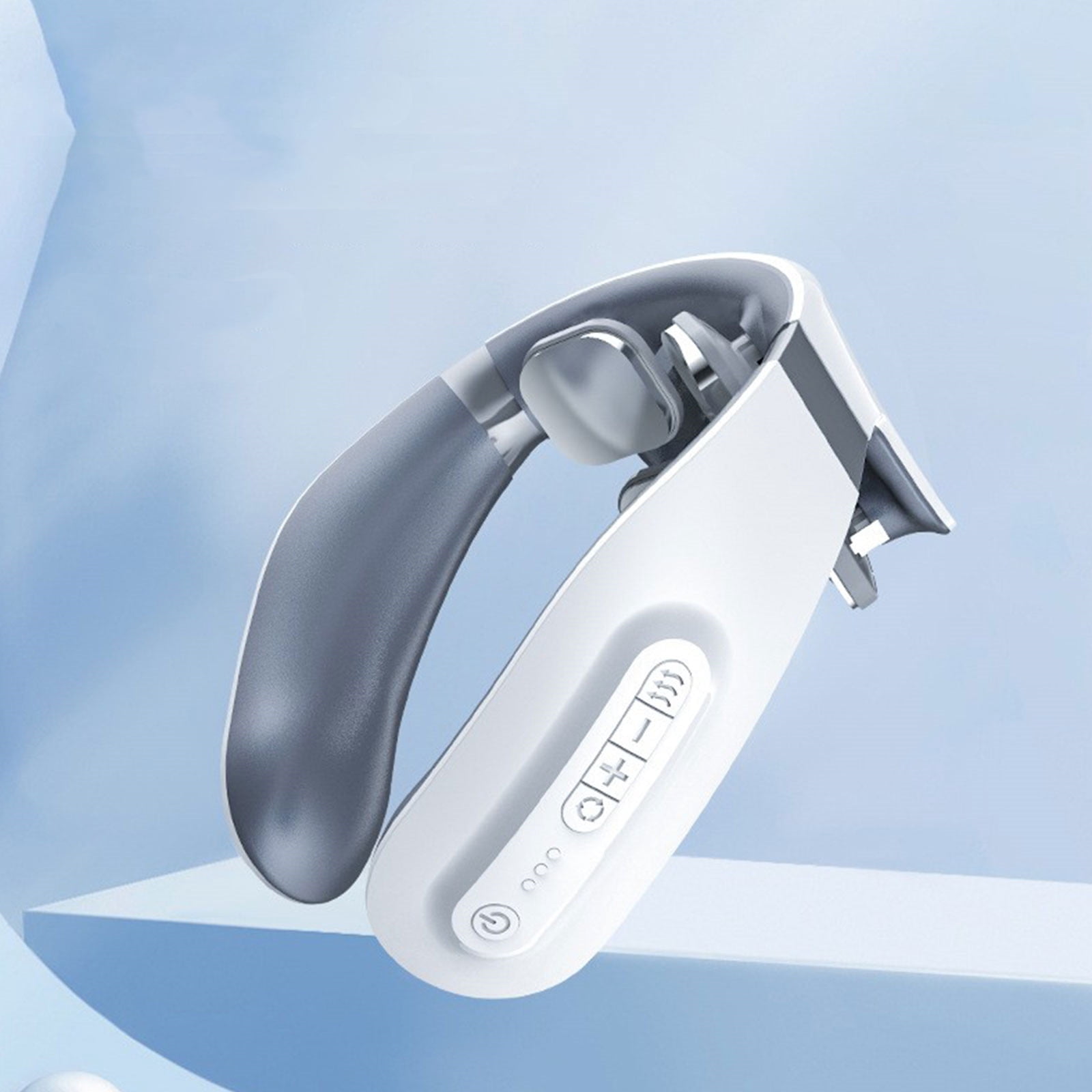 Dvkptbk Electric Massager Cervical Spine Massager - Cervical Vertebra Instrument Charging Neck Protector Heating Neck & Shoulder Physiotherapy Instrument Massager, Neck Relaxer Massager