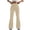 Khaki, variant on LOVZFMLL Women's Pants, Solid Color Tight Fitting Hip Shaping Flared Yoga Pants Black, 2XL