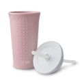 thumbnail image 4 of GoSili Straw Cup, 16oz. "Spring" Millennial Pink, 4 of 7