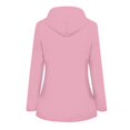 thumbnail image 3 of HTNBO Hooded Solid Color Rain Coats for Women Outdoor Windproof Plus Size Rain Jackets, 3 of 3