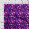 thumbnail image 2 of oneOone Polyester Spandex Tissu Violet Abstractions Matériel de Couture Tissu Imprimé au Mètre 56 Pouces de Large, 2 of 5