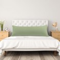 thumbnail image 3 of PiccoCasa Brushed Microfiber Pillowcase Body Pillow Pillowcase, Jumbo Sage, 3 of 9