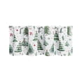 thumbnail image 1 of Christmas Kitchen Curtains Christmas forest Short Curtains Kitchen Sunshade Curtains Partition Curtains Small Curtains Piece Christmas Kitchen Decorations, 1 of 6