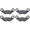 thumbnail image 1 of KMG Rear Brake Pads Compatible with 2008-2011 Polaris 400 Sportsman HO 4X4 - Non-Metallic Organic NAO Brake Pads Set, 1 of 4