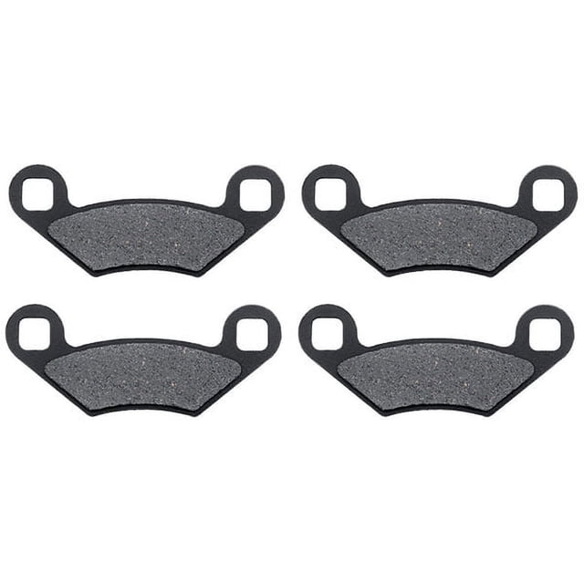 KMG Rear Brake Pads Compatible with 2008-2011 Polaris 400 Sportsman HO 4X4 - Non-Metallic Organic NAO Brake Pads Set