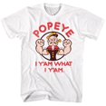 thumbnail image 1 of Popeye Y'Am White Adult T-Shirt, 1 of 2