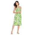 thumbnail image 1 of Oussum Robe Tube Courte pour Femmes Sans Manches, Robes d'Été, Vert, 1 of 7