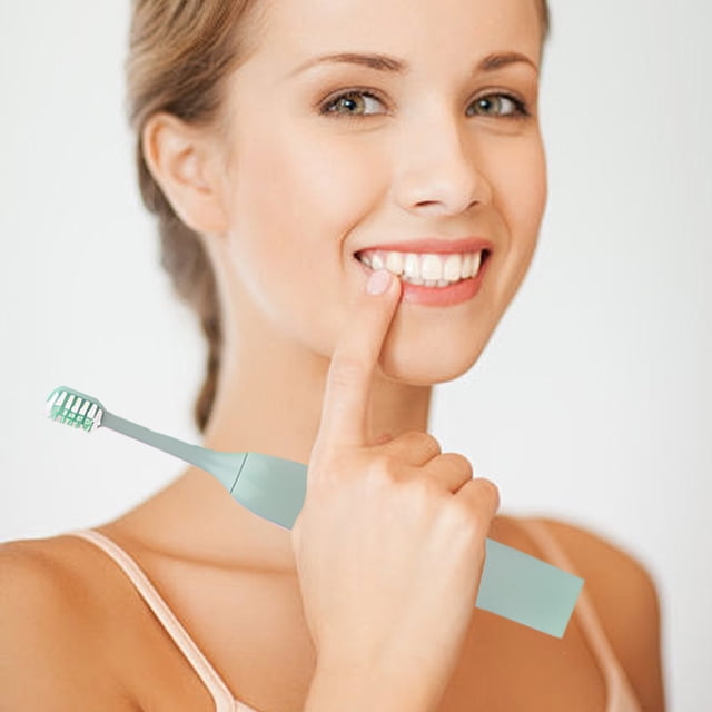 Portable Electric Toothbrush Electric Toothbrush Travel Toothbrush Adult Toothbrush Detachable Battery Toothbrush/ Home Decor