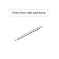 thumbnail image 3 of Unique Bargains 21mm Watch Band Pin 1.3mm Dia Stainless Steel Single Flanged End Spring Bar Pins 200 Pack, 3 of 5