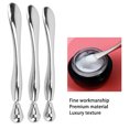 thumbnail image 4 of Eye Roller Spoon, Cream Roller Spatula 3pcs Reduce Stress Drop Shaped Comfortable Grip  For Salon, 4 of 8