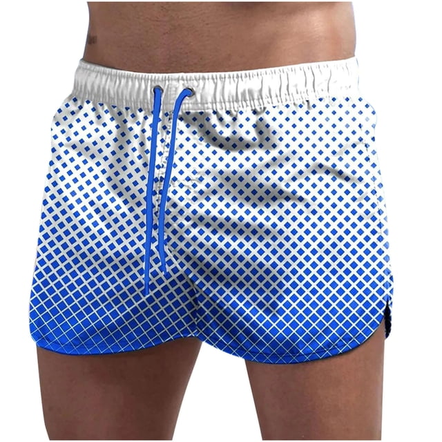 Swimming Trunks for Men,Mens Swimming Trunks,Mens and Womens Five-Point-Drying Drawstring Printing Breathable Sports Surfing Seaside Vacation Beach Trunks Swimming Trunks