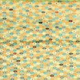 thumbnail image 1 of Ahgly Tapis d'Intérieur Lavable en Machine Carré Contemporain Vert Thé, 3 Pieds Carré, 1 of 7