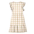 thumbnail image 4 of LOVZFMLL Dresses Kids Summer Double Layer Ruffle Sleeve Dress 5-14 Years, 4 of 8