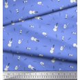 thumbnail image 2 of Soimoi Rayon Fabric Notes,Guitar & Saxophones Musical Instrument Print Fabric by The Yard 56 Inch Wide, 2 of 3