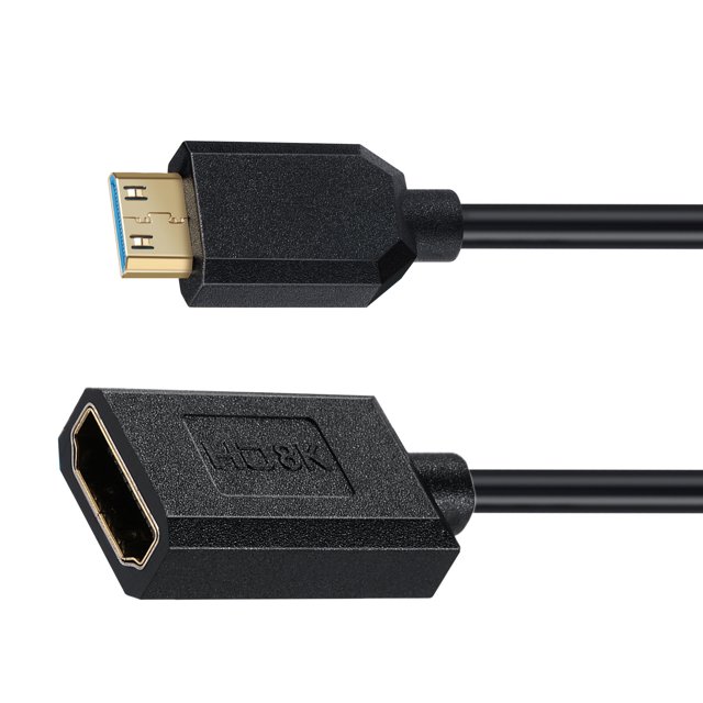 2.1 Version Miniature DSLR Camera Camcorder Video Card Adapter Cable Supports 8K60Hz 4K120Hz For Cameras Projectors Lapt