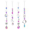 thumbnail image 1 of pitrice Crystal Wind Chime Hanging Sparkling Handmade Prisms Pendant A, 1 of 9